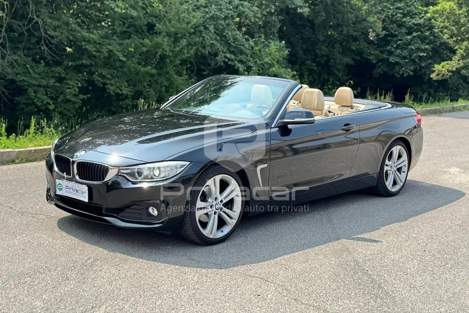 BMW 420 420i Cabrio Luxury Nero - 1