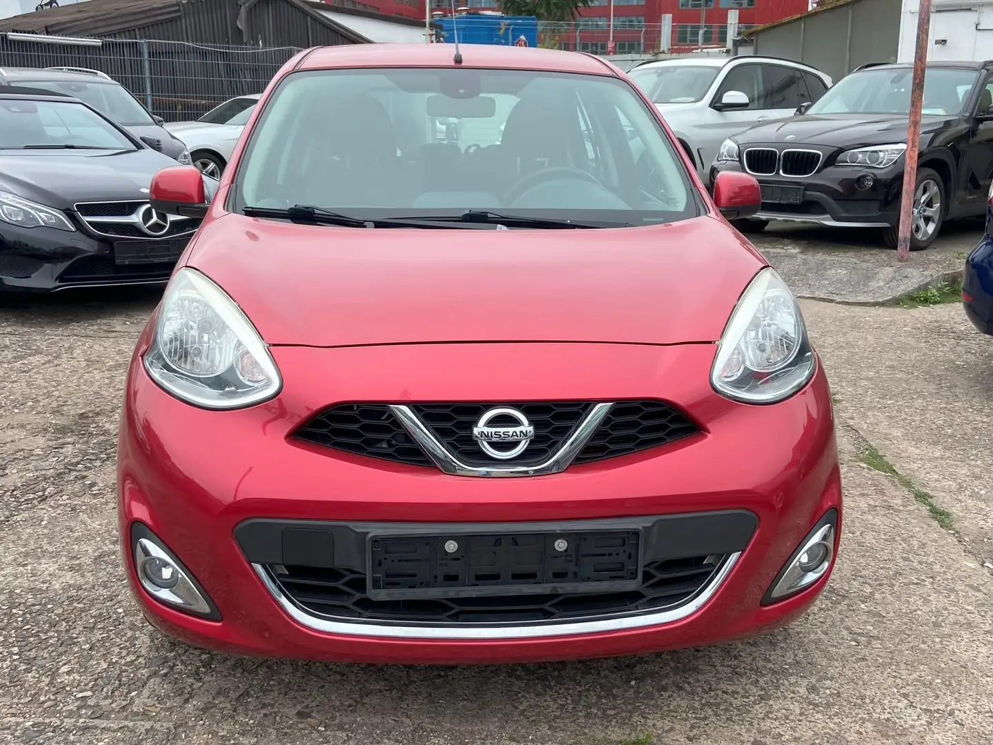 Nissan Micra Acenta Aut./Klimaaut./Tempomat/Sitzheizung/USB/AUX Rot - 2