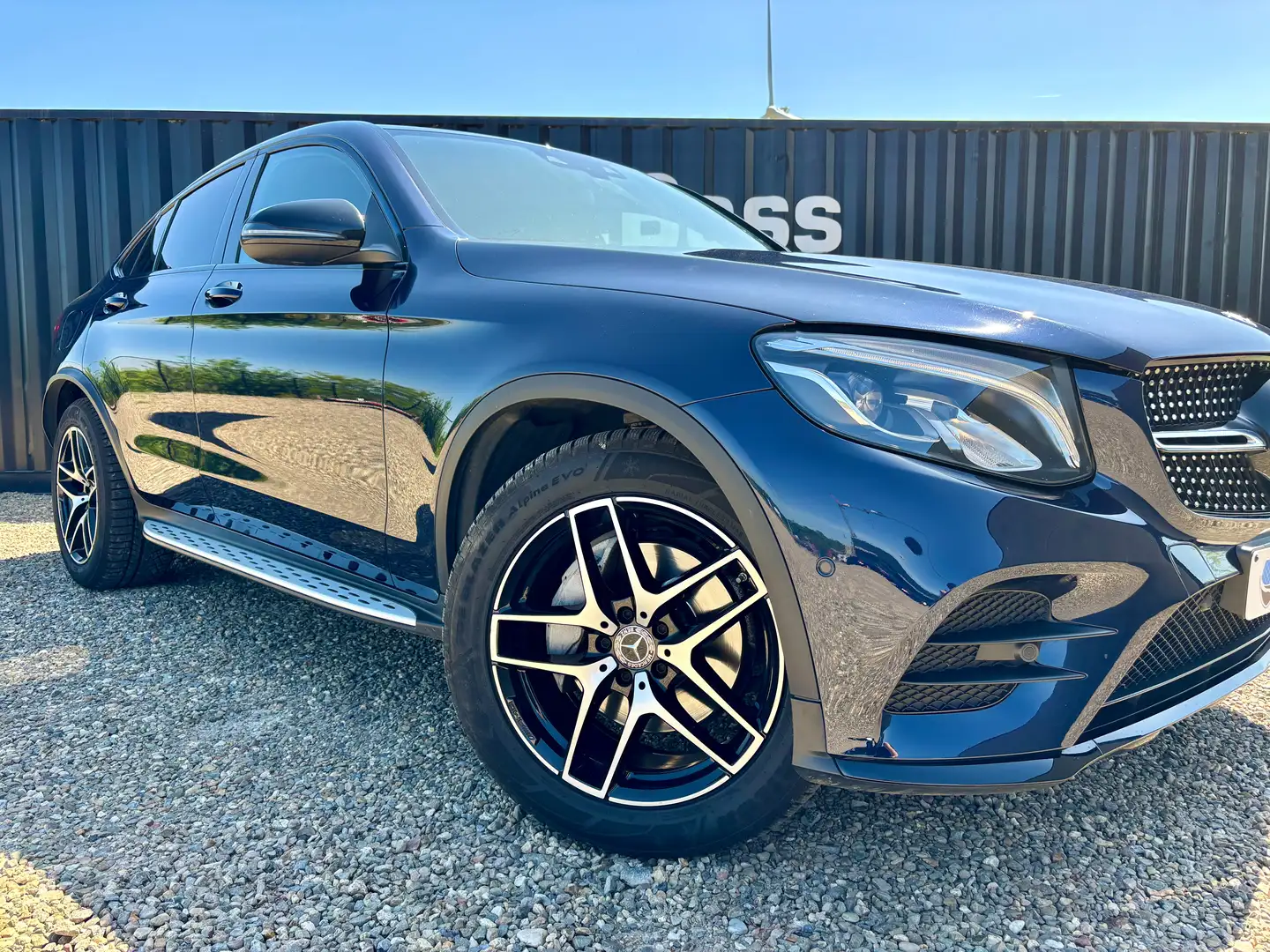 Mercedes-Benz GLC 250 Coupé 4-Matic AMG Line /Head-Up/ACC/Camera/... Azul - 2