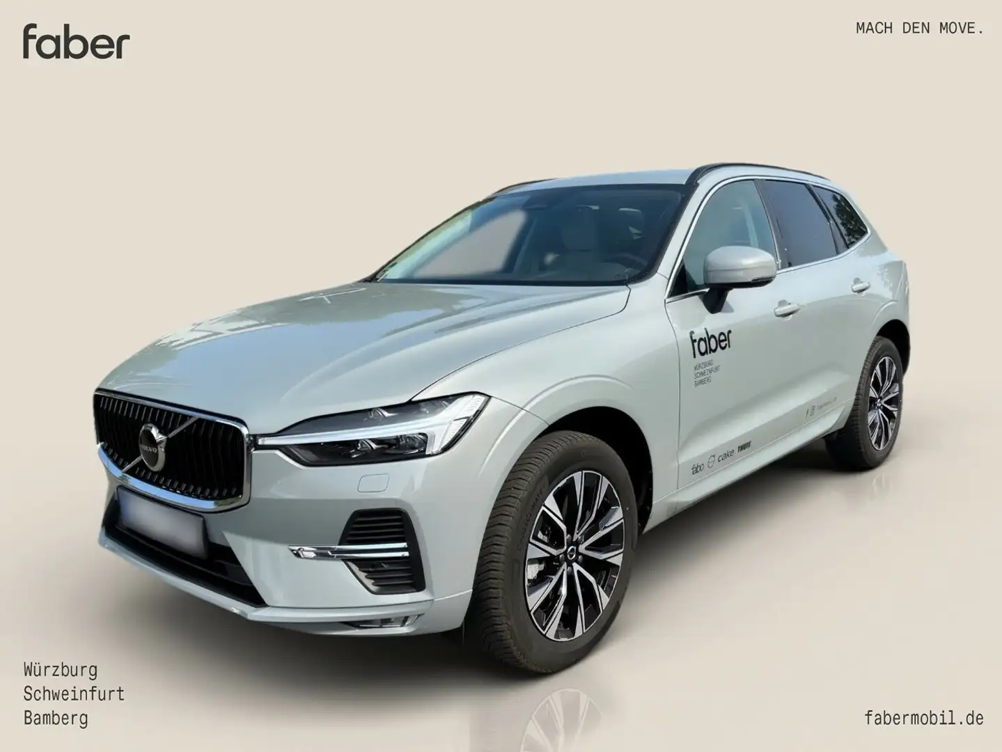 Volvo XC60 B4 Benzin Core 2WD Automatik Grijs - 2