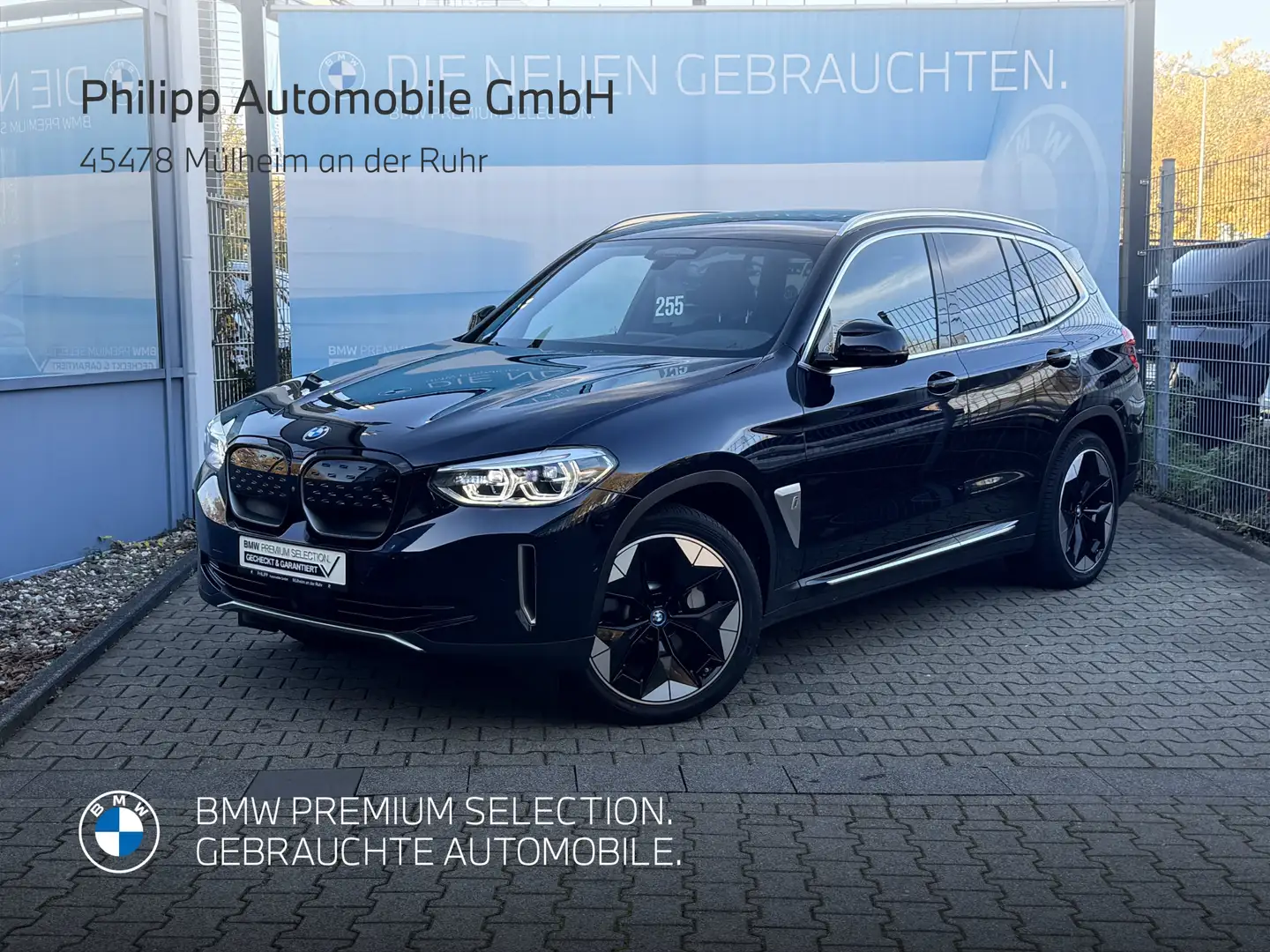 BMW iX3 h&k PANO AD-LED DaPro 360° HuD Fin. ab 1,89% Schwarz - 1
