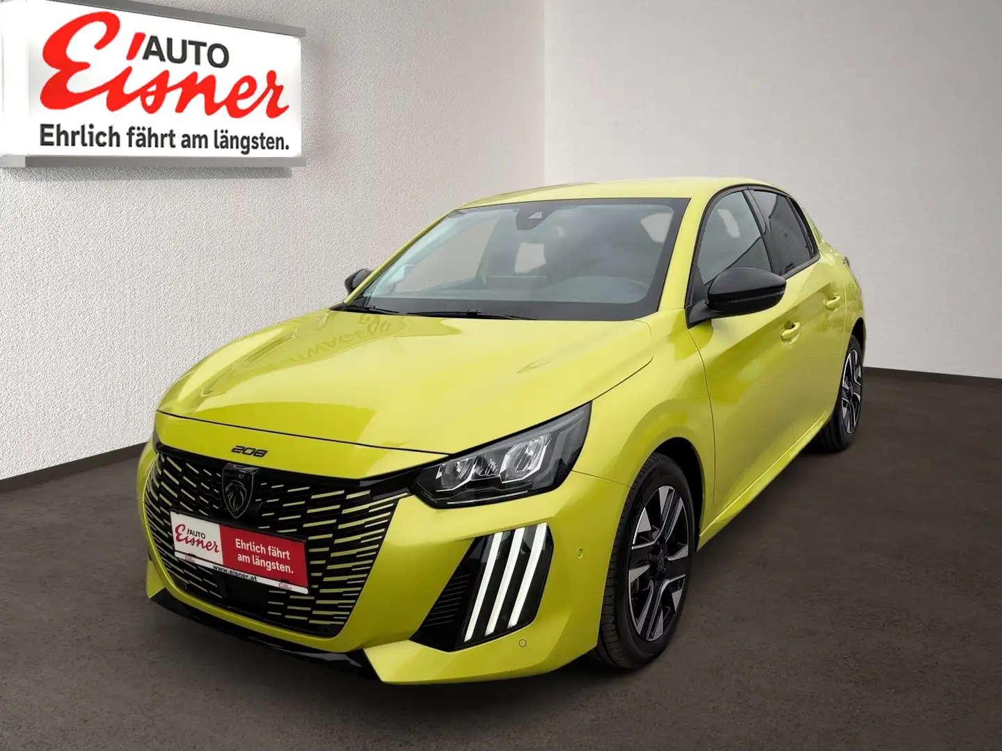 Peugeot 208 1.2 100 Allure AUT Facelift KlimaA LED PDC Gelb - 2
