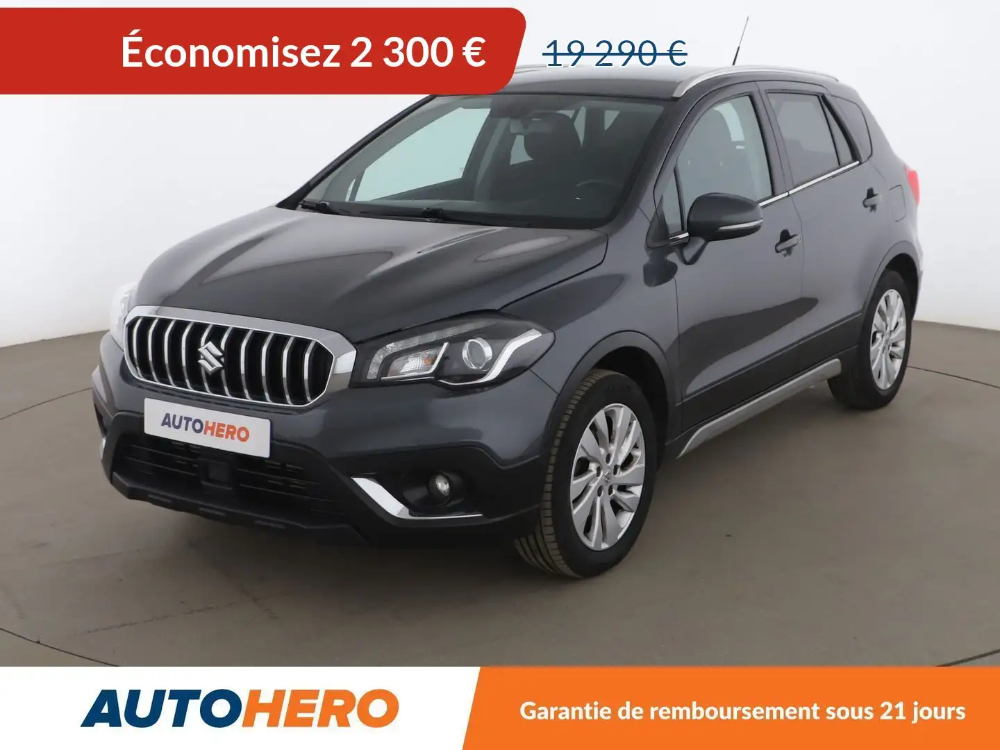 Suzuki SX4 S-Cross 1.4 BoosterJet Hybrid Auto Gris - 1
