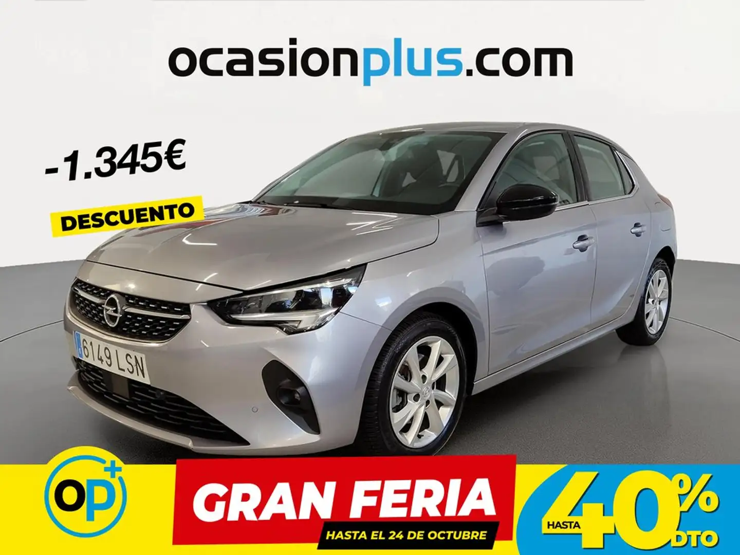 Opel Corsa 1.2T XHL S/S Elegance 100 Gris - 1