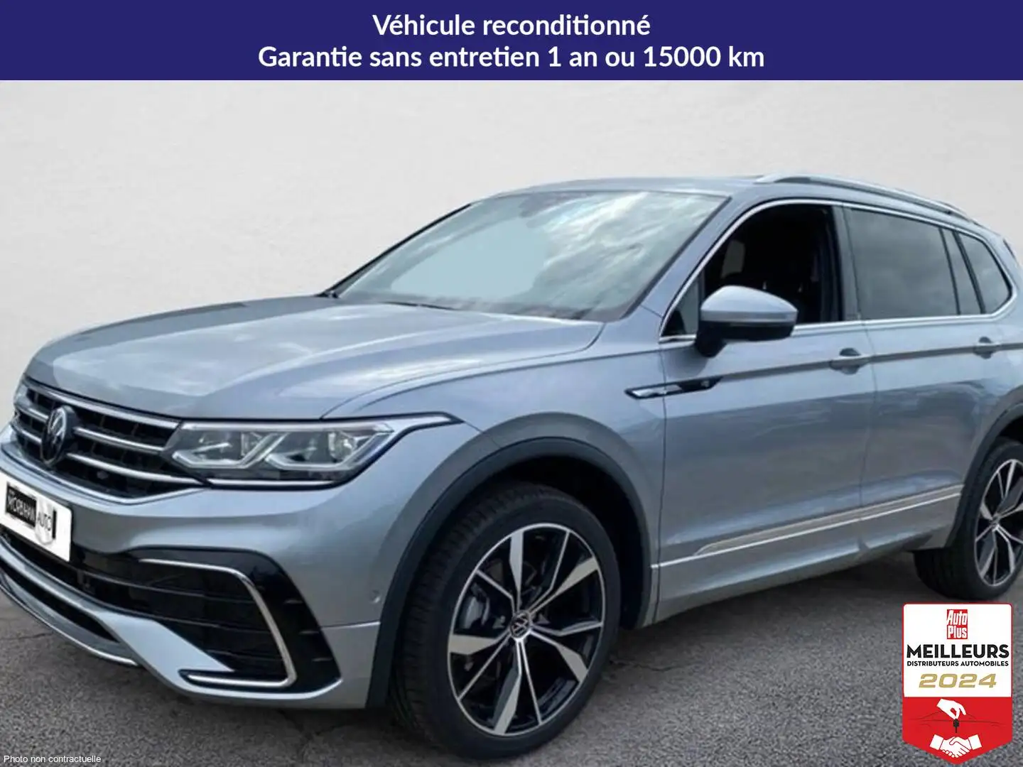 Volkswagen Tiguan Allspace 2.0 tdi 150ch dsg7 r-line Gris - 1