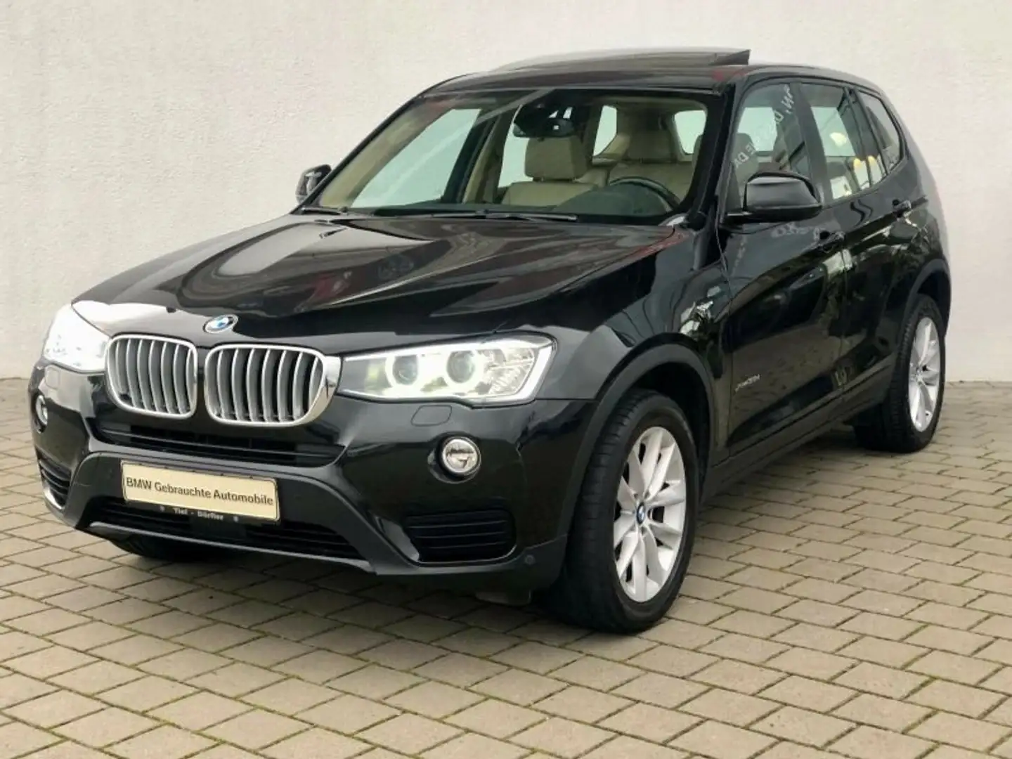 BMW X3 xDrive35d SAG AHK/PANO/CAM/K-ZUG/MEMO/NaviPro Schwarz - 2