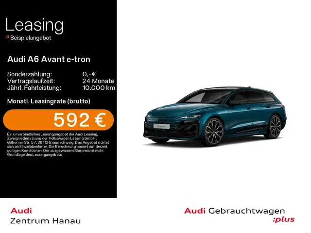 Audi A6 e-tron S LINE*0,25%*EDITION ONE BLUE*MA