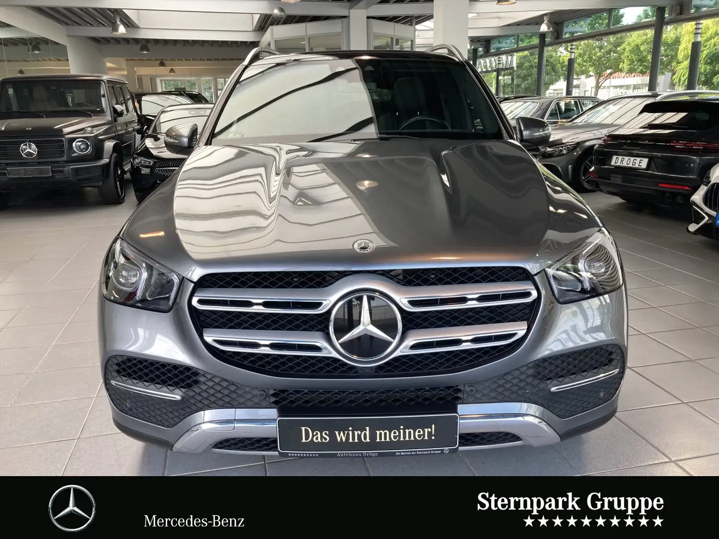 Mercedes-Benz GLE 400 GLE 400 d 4M Standh*Airmatic*Pano*AHK*Distr*Burm Šedá - 2
