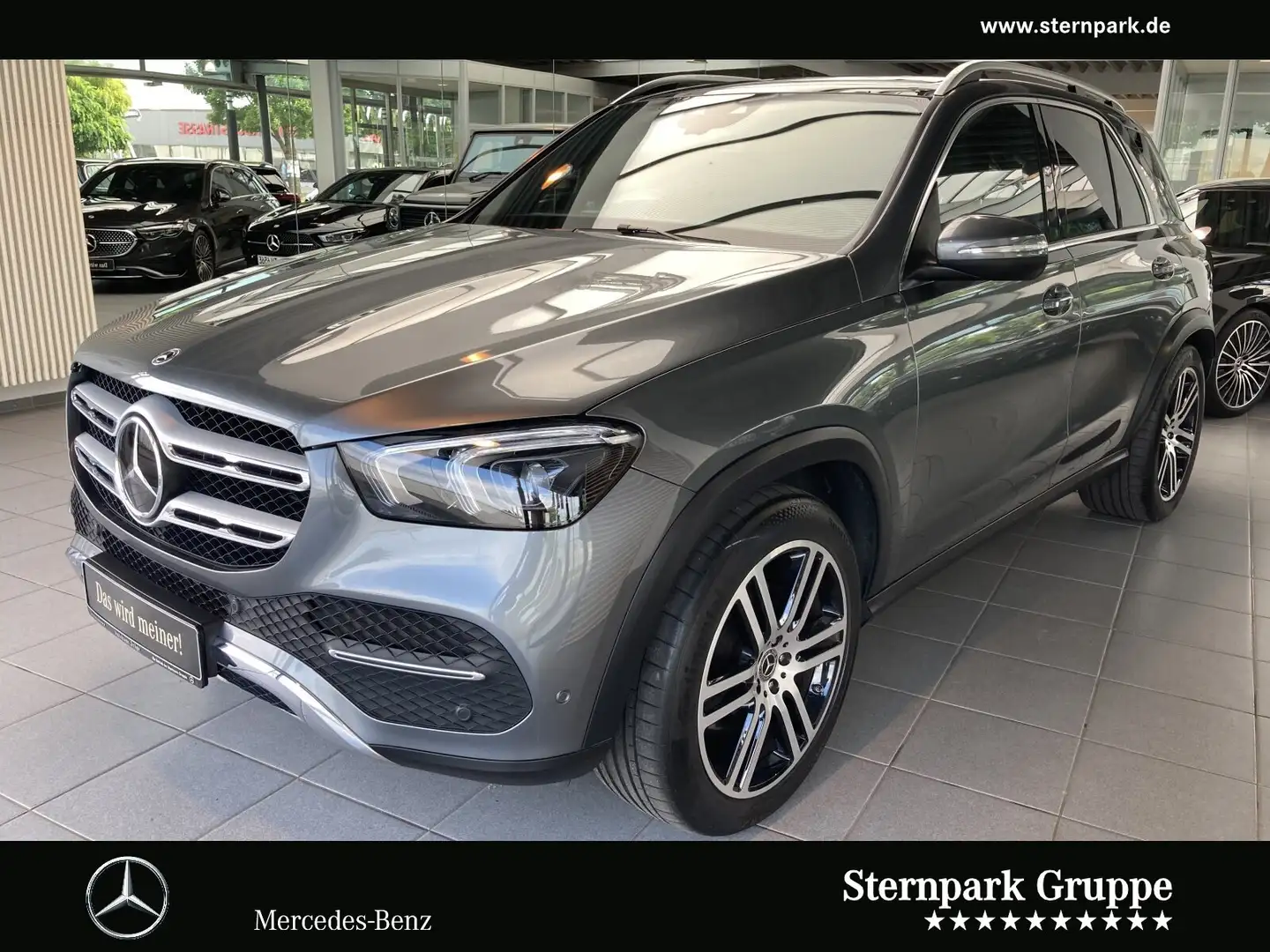 Mercedes-Benz GLE 400 GLE 400 d 4M Standh*Airmatic*Pano*AHK*Distr*Burm Šedá - 1