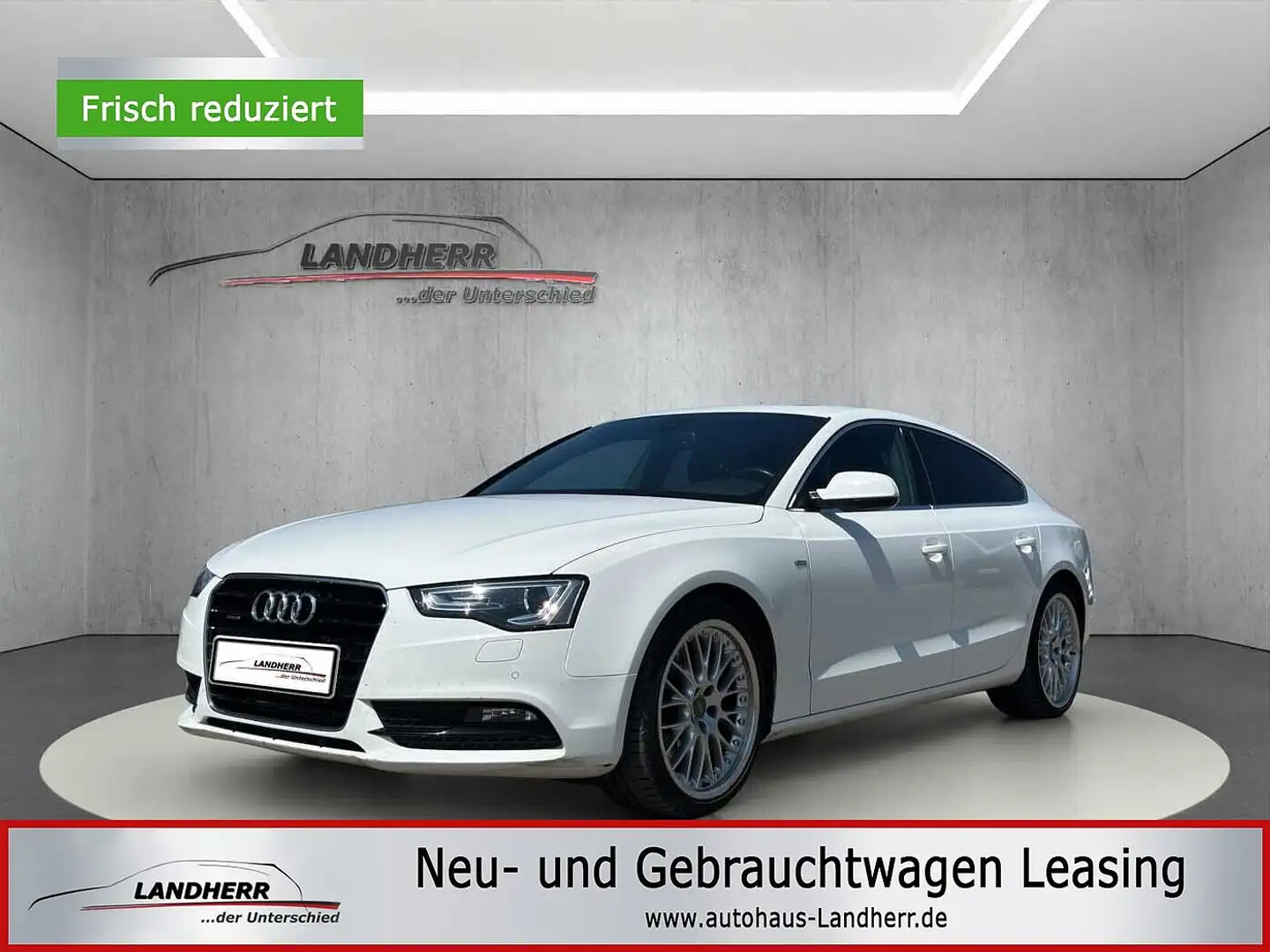 Audi A5 3.0 TDI DPF *quattro*S-line*ekekt.GSD*KAMERA*NAVI* Wit - 1