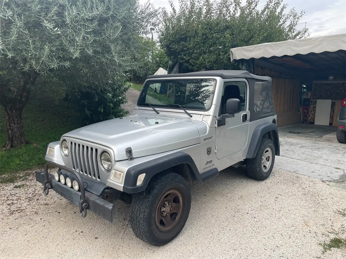 Jeep Wrangler TJ 4.0 Sport GPL Grigio - 2