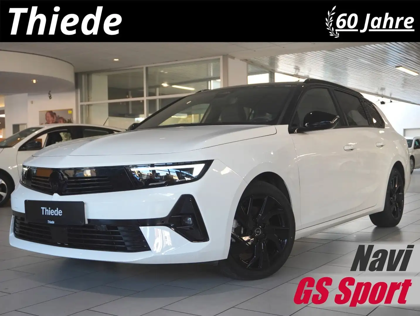 Opel Astra L ST 1.2T GS LINE NAVI/LED/360°/SPORT/DAB+ Blanc - 1