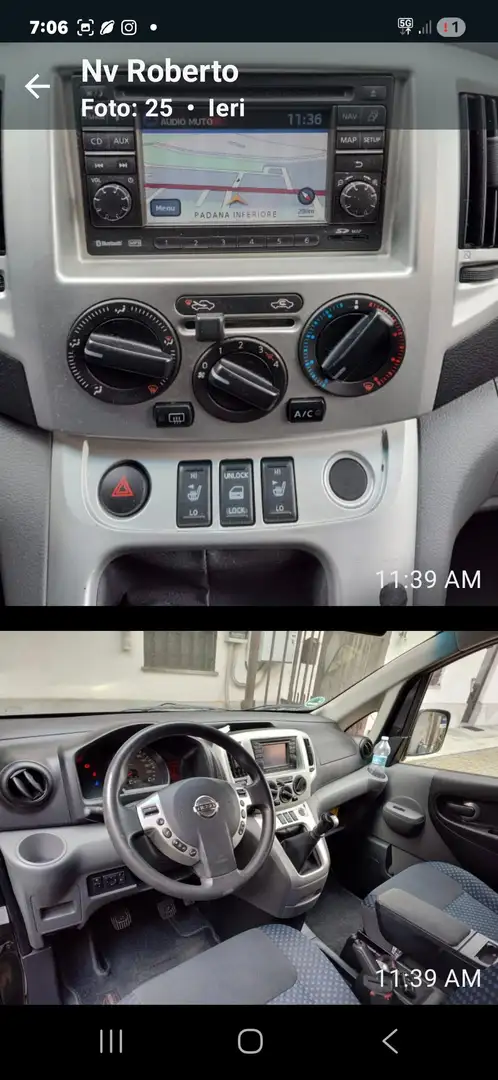 Nissan Evalia Evalia 1.5 dci N-Tec 110cv Чорний - 1