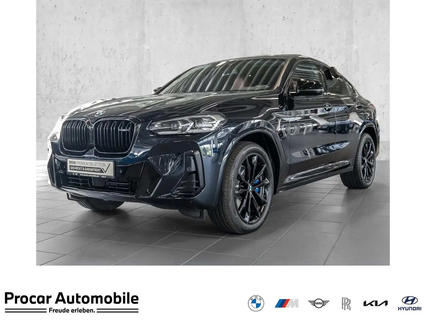 BMW X4 M 40i PANO ACC RFK NAVI Standh. LED PDC V+H Schwarz - 1
