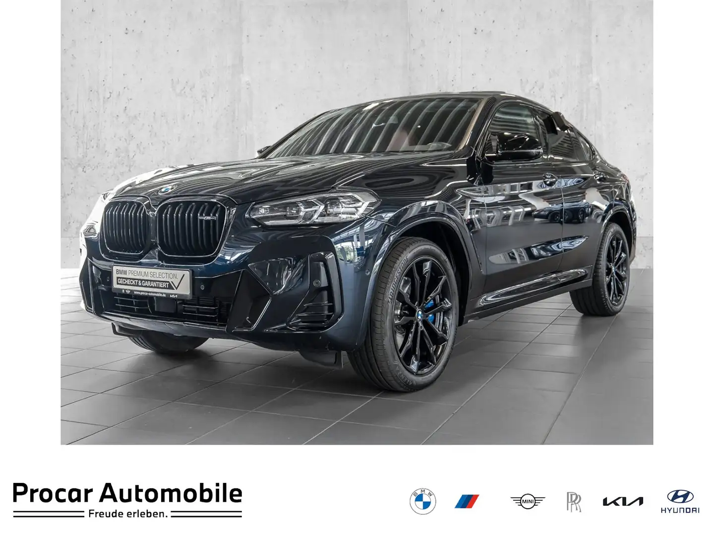 BMW X4 M 40i PANO ACC RFK NAVI Standh. LED PDC V+H Schwarz - 1