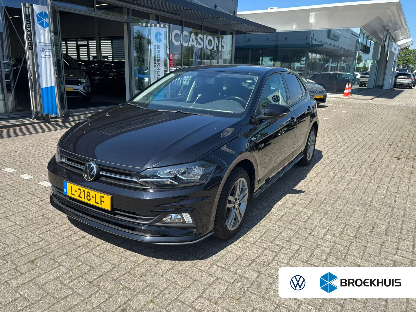 Volkswagen Polo 1.0 TSI 95 pk R-Line Edition | Apple Carplay/Andro Zwart - 1