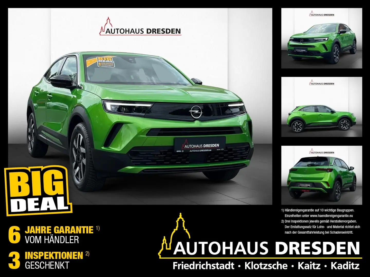 Opel Mokka 1.2 Turbo Elegance Grün - 1