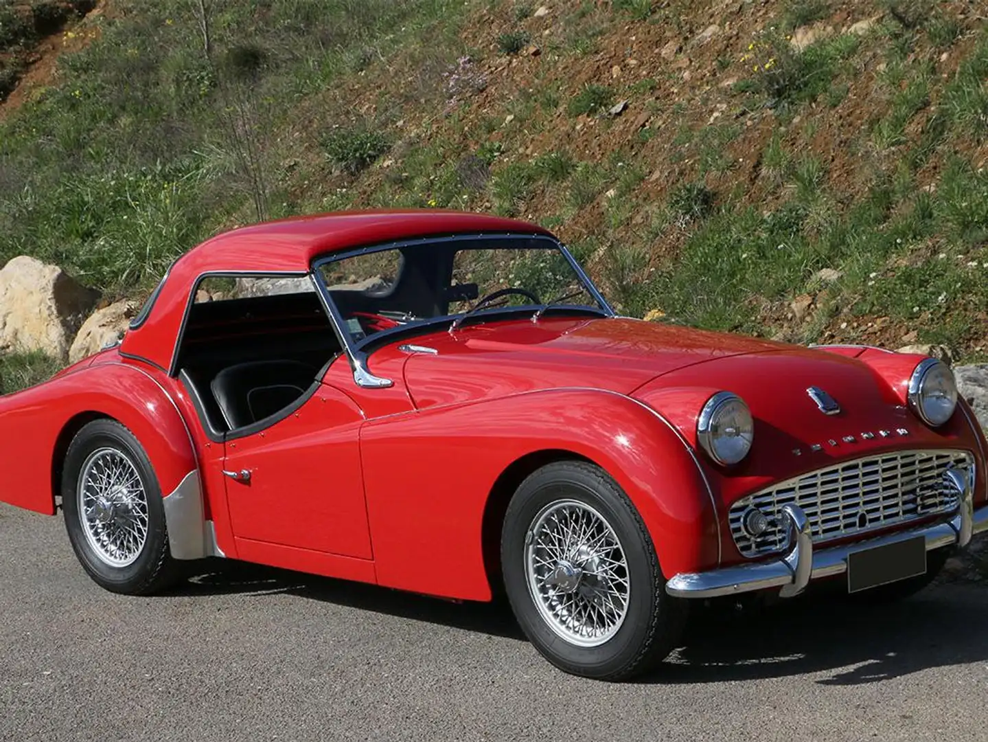 Triumph TR3 Rojo - 2