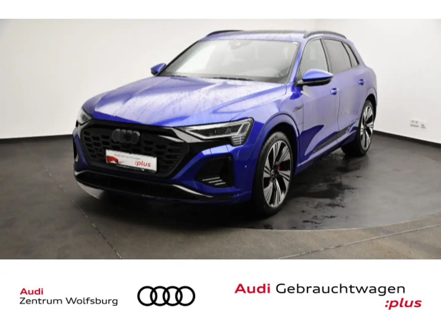 Audi Q8 e-tron Q8 55 e-tron quattro Pano/AHK/ACC Blau - 1