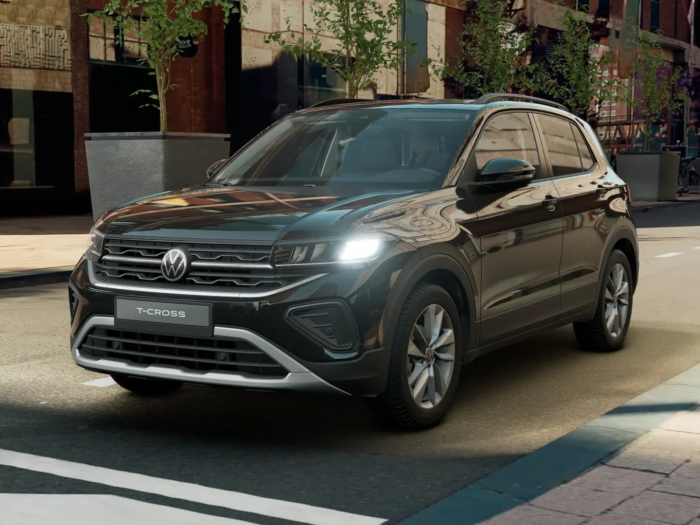 Volkswagen T-Cross 1.0 tsi 95cv edition plus ( 4 ANNI GAR) + VETRI OS - 1