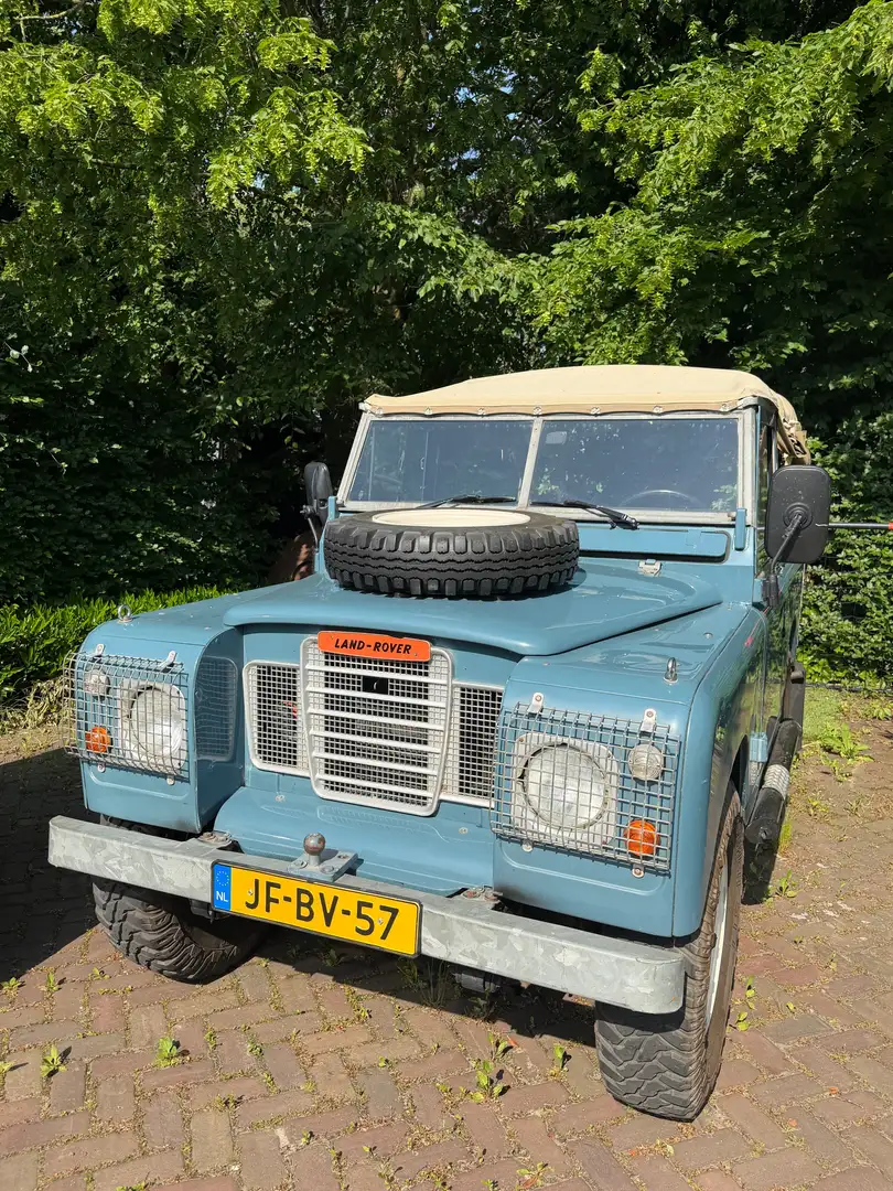 Land Rover Series Open auto Blau - 1