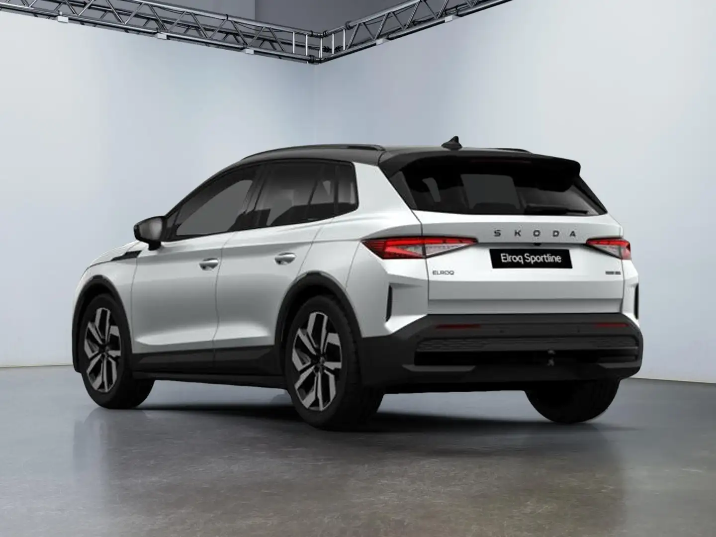 Skoda Elroq Sportline 60 Matrix Wärmep 20 Zoll ACC 5JG el H... Weiß - 2