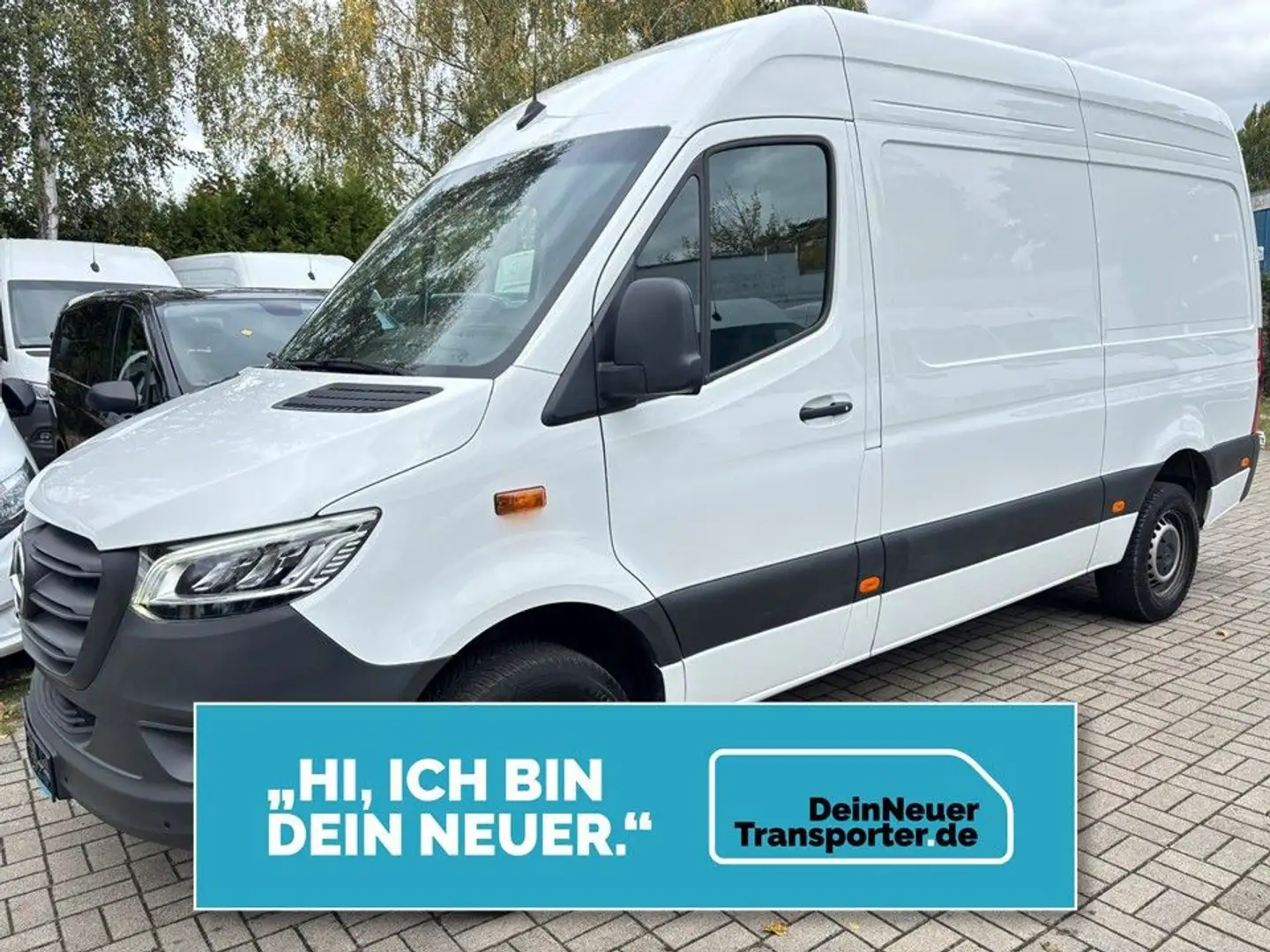 Mercedes-Benz Sprinter 317 CDI PRO FACELIFT|9G|LED|NAVI|KAMERA Weiß - 1