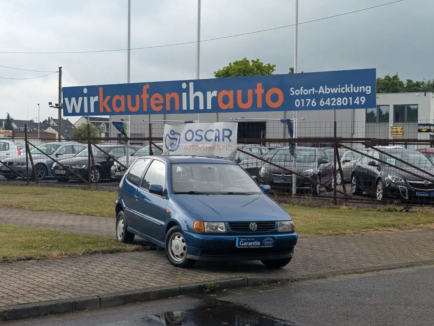 Volkswagen Polo *2-HAND'SERVO*RADIO-CD*USB*ERST 90 TKM !! Blau - 1