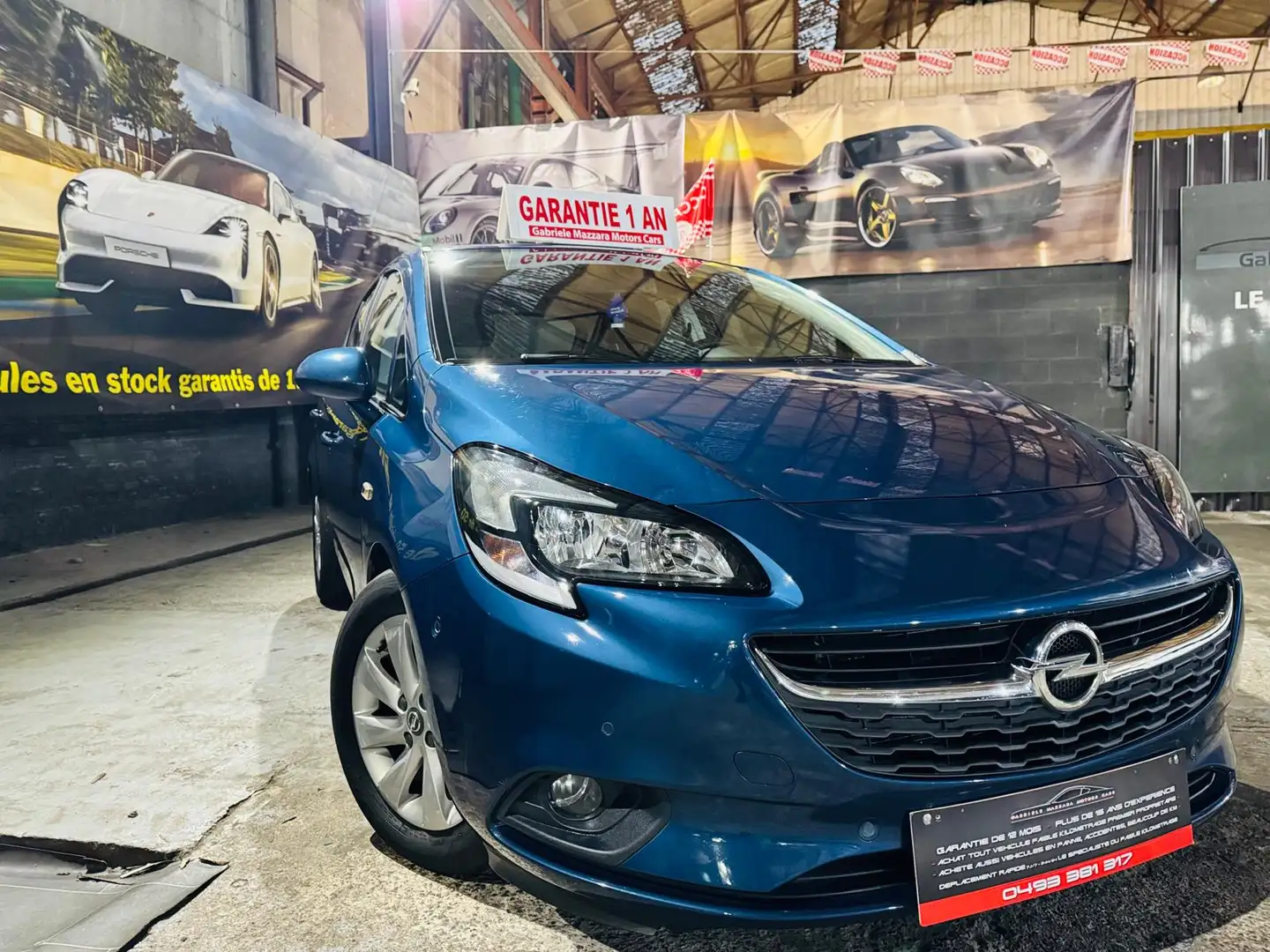 Opel Corsa Corsa 1.2i GPS Airco J.A CarPlay PDC Blau - 2