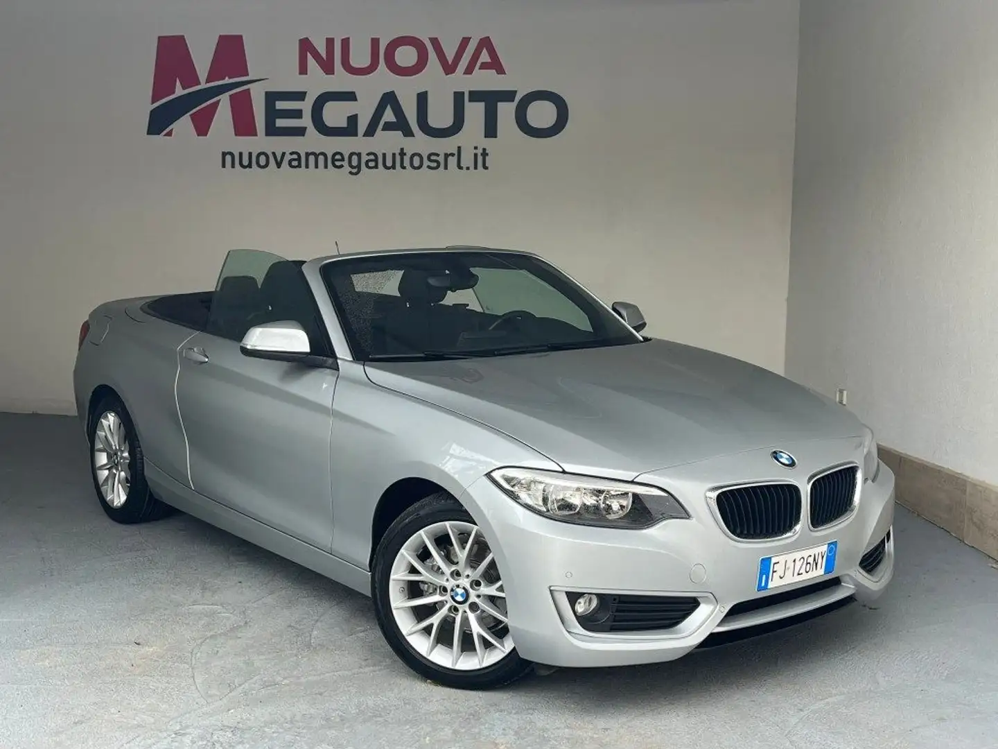 BMW 218 i Cabrio Advantage Grigio - 1