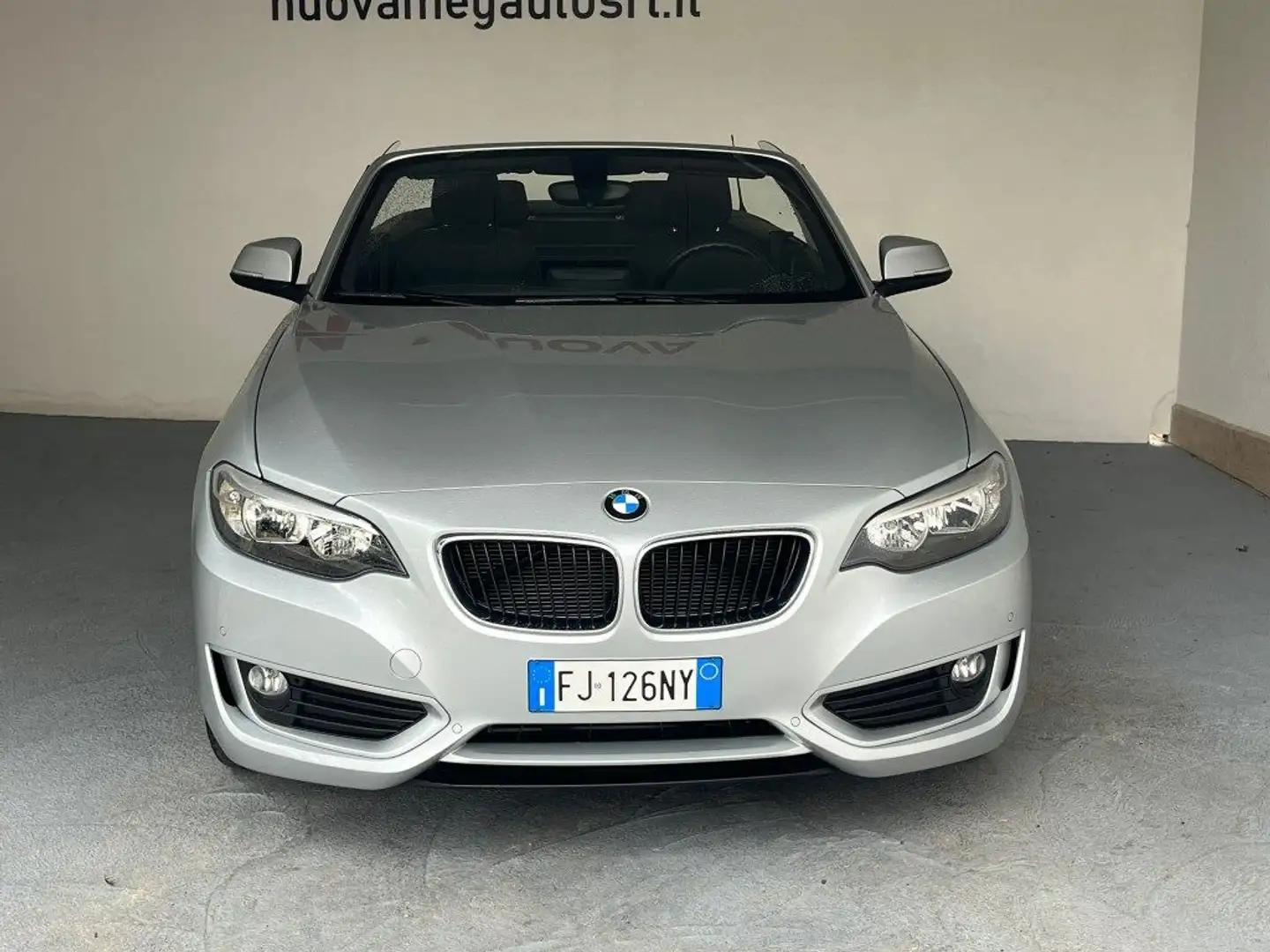 BMW 218 i Cabrio Advantage Grigio - 2