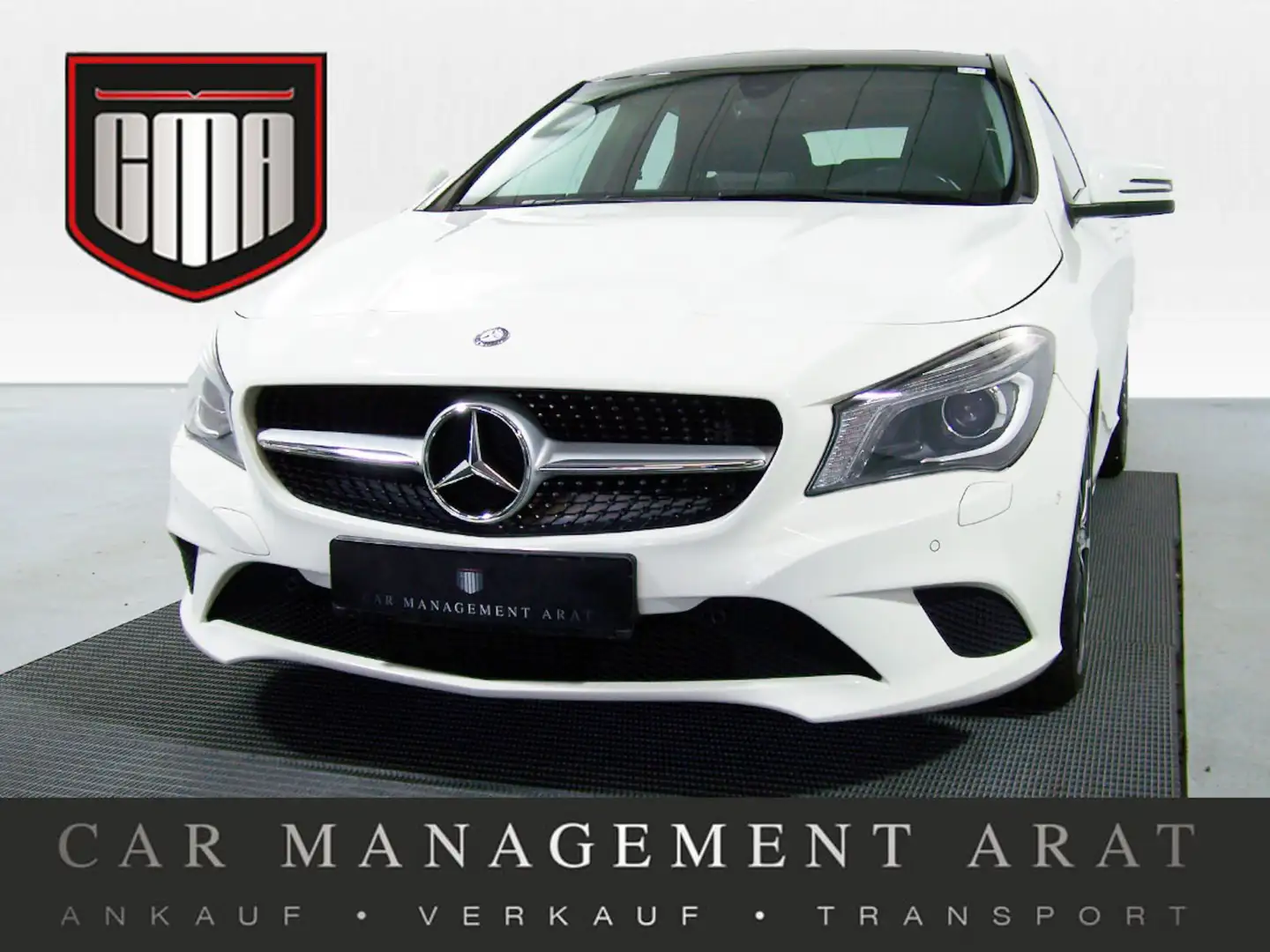 Mercedes-Benz CLA 200 Urban AUTOM NAV+PANO+KAM Weiß - 1