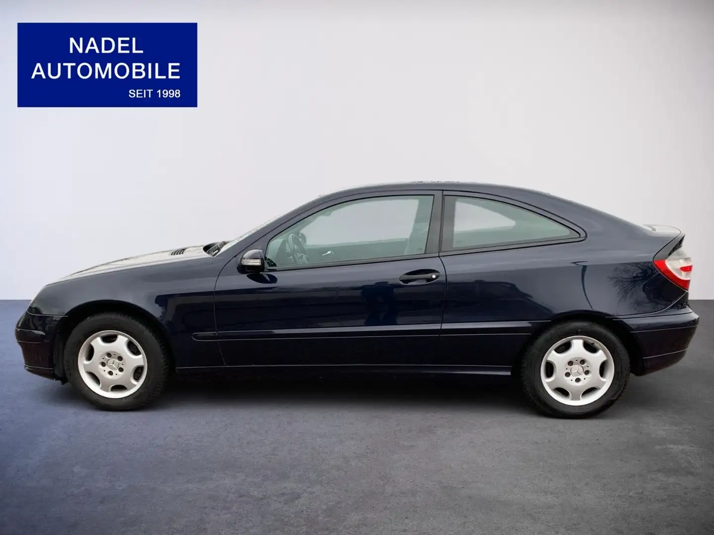 Mercedes-Benz C 180 C180 Kompressor Sportcoupé/Klima/SHZ/MFL Albastru - 2