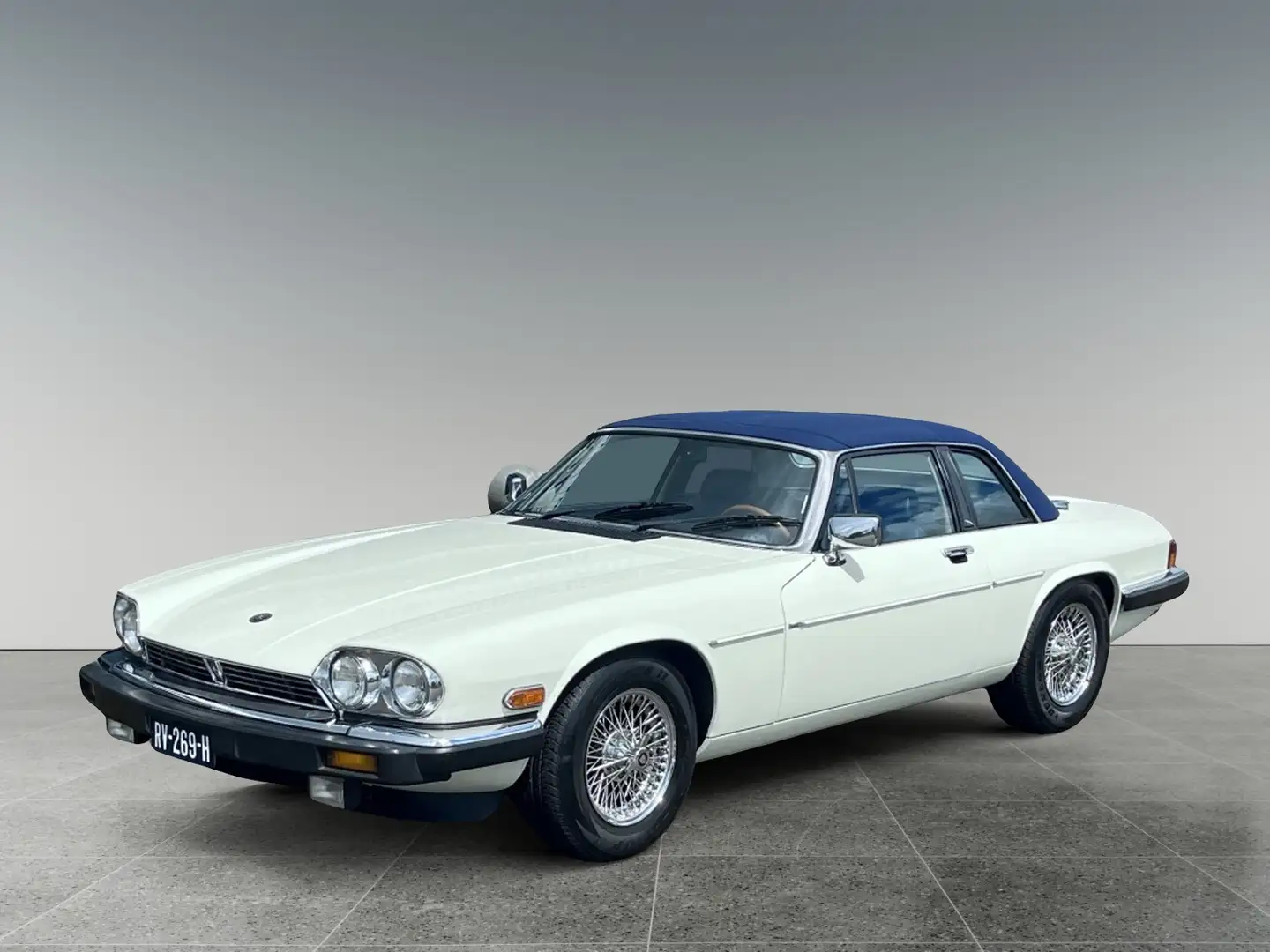 Jaguar XJS XJS-C 5.3 V12 Targa met zeldzame hardtop Weiß - 1