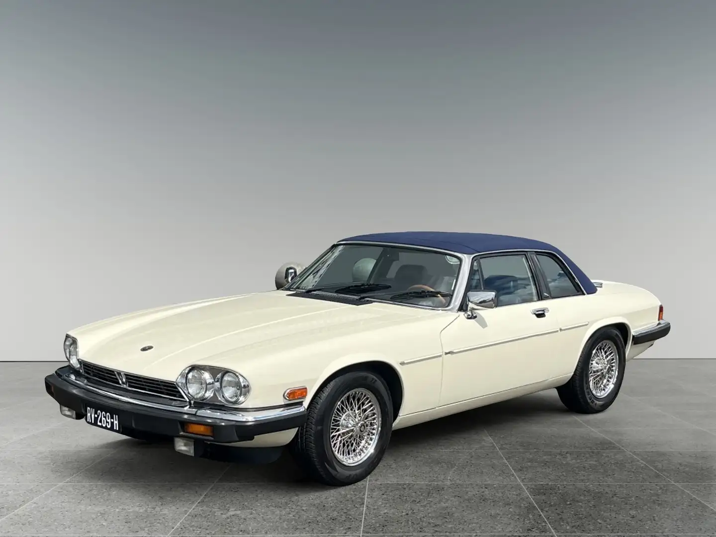 Jaguar XJS XJS-C 5.3 V12 Targa met zeldzame hardtop Weiß - 2