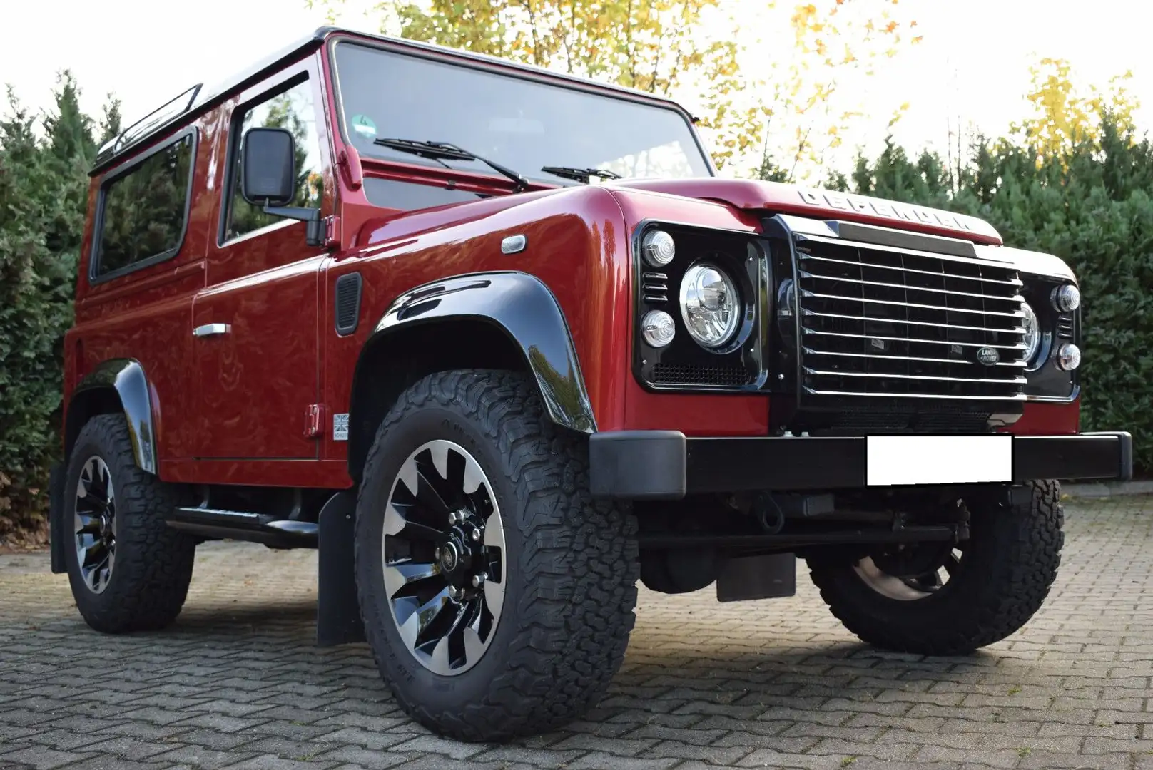 Land Rover Defender 90 V8 WORKS Rot - 1