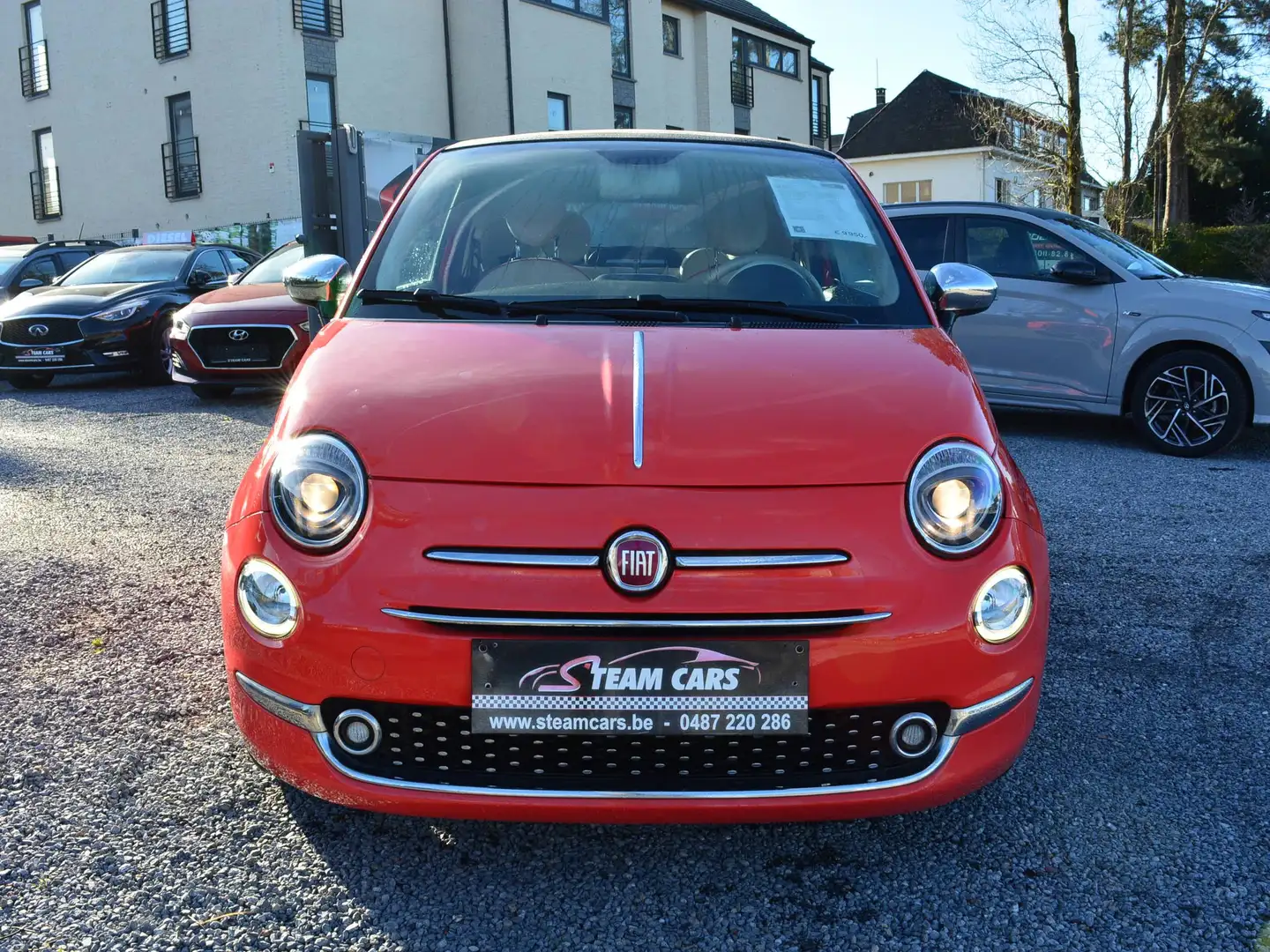 Fiat 500C 500C 1.2i Lounge Rot - 2