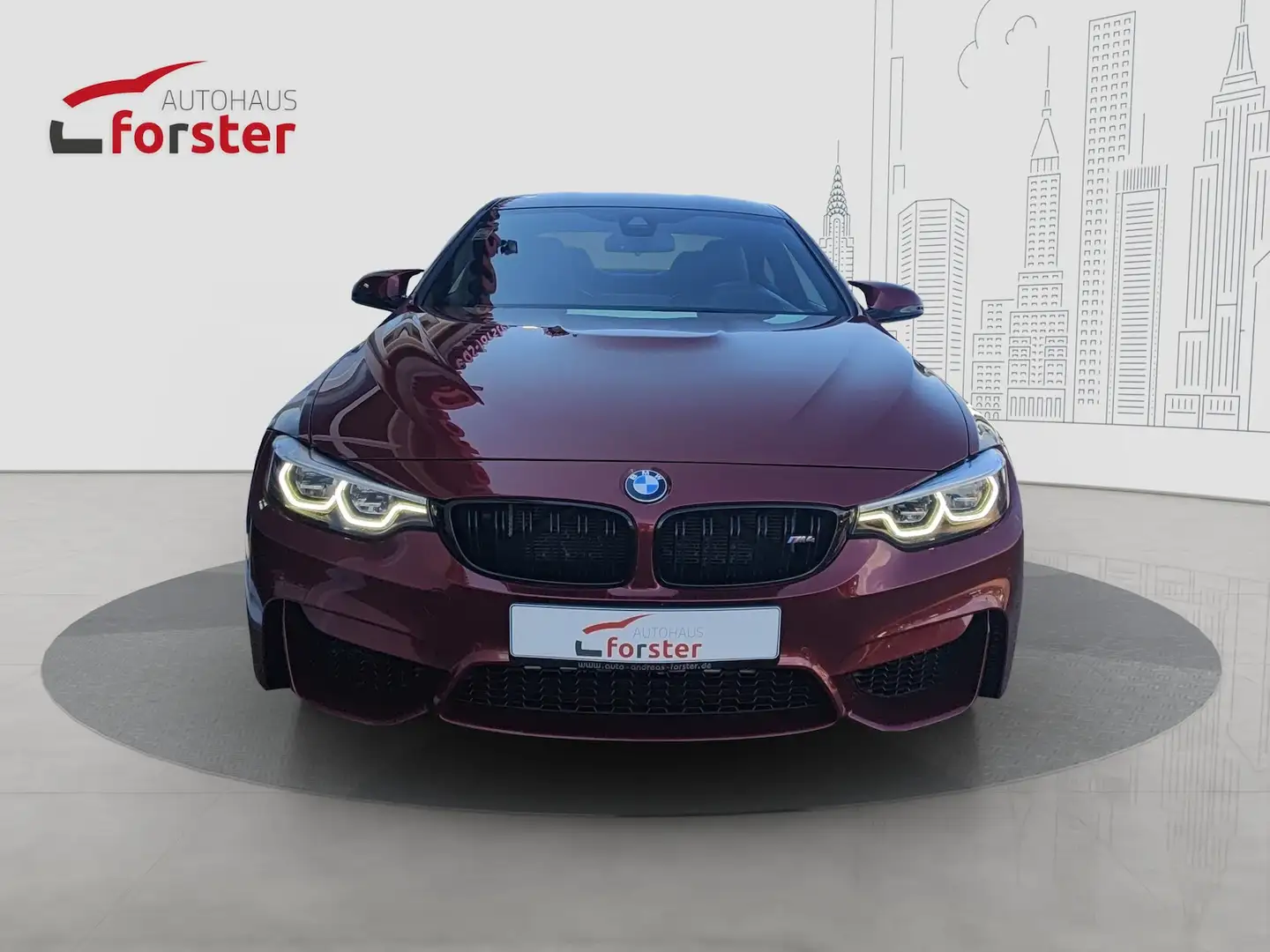BMW M4 Competition Born in M Town ACC H&K HUD Carbon Rojo - 2