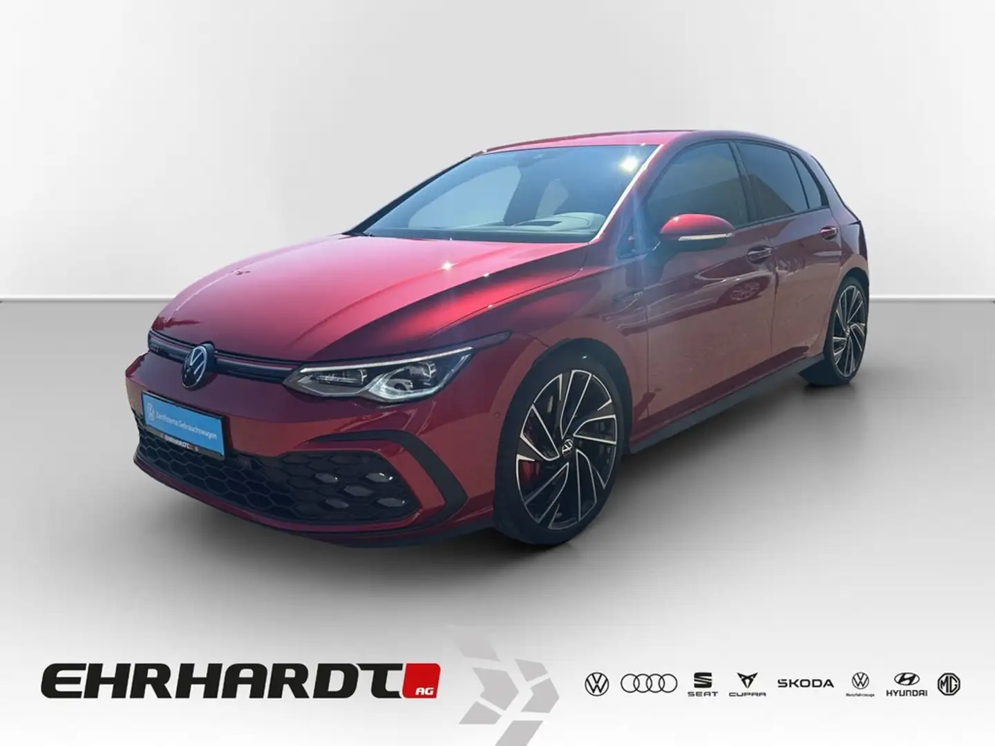 Volkswagen Golf VIII 2.0 TSI DSG GTI DCC AHK*HUD*IQ-LIGHT*NAV*S... Rouge - 1