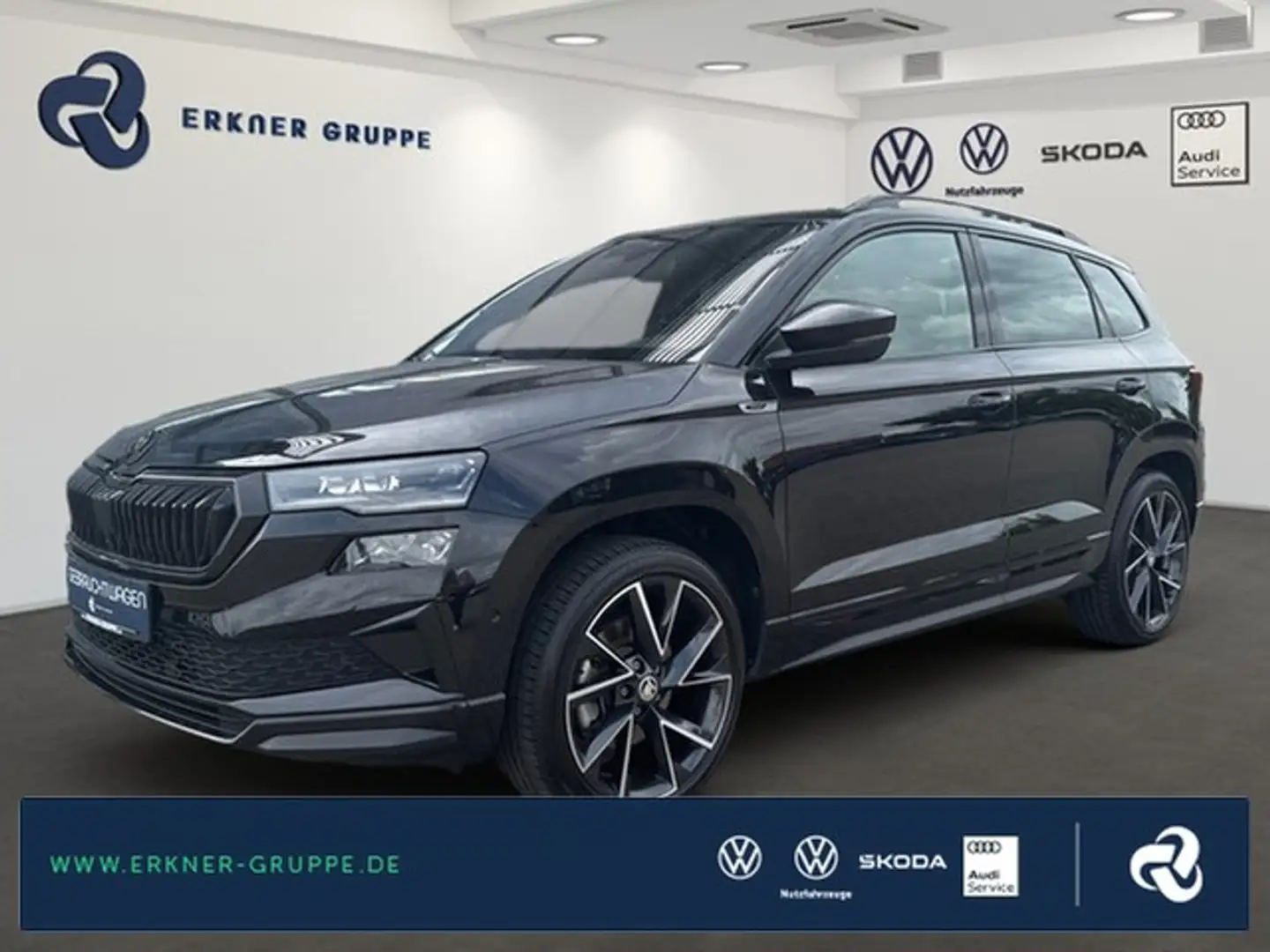 Skoda Karoq Sportline 2.0 TDI DSG 4x4 PANO+ACC+AHK+PARKLNK+++ Black - 1