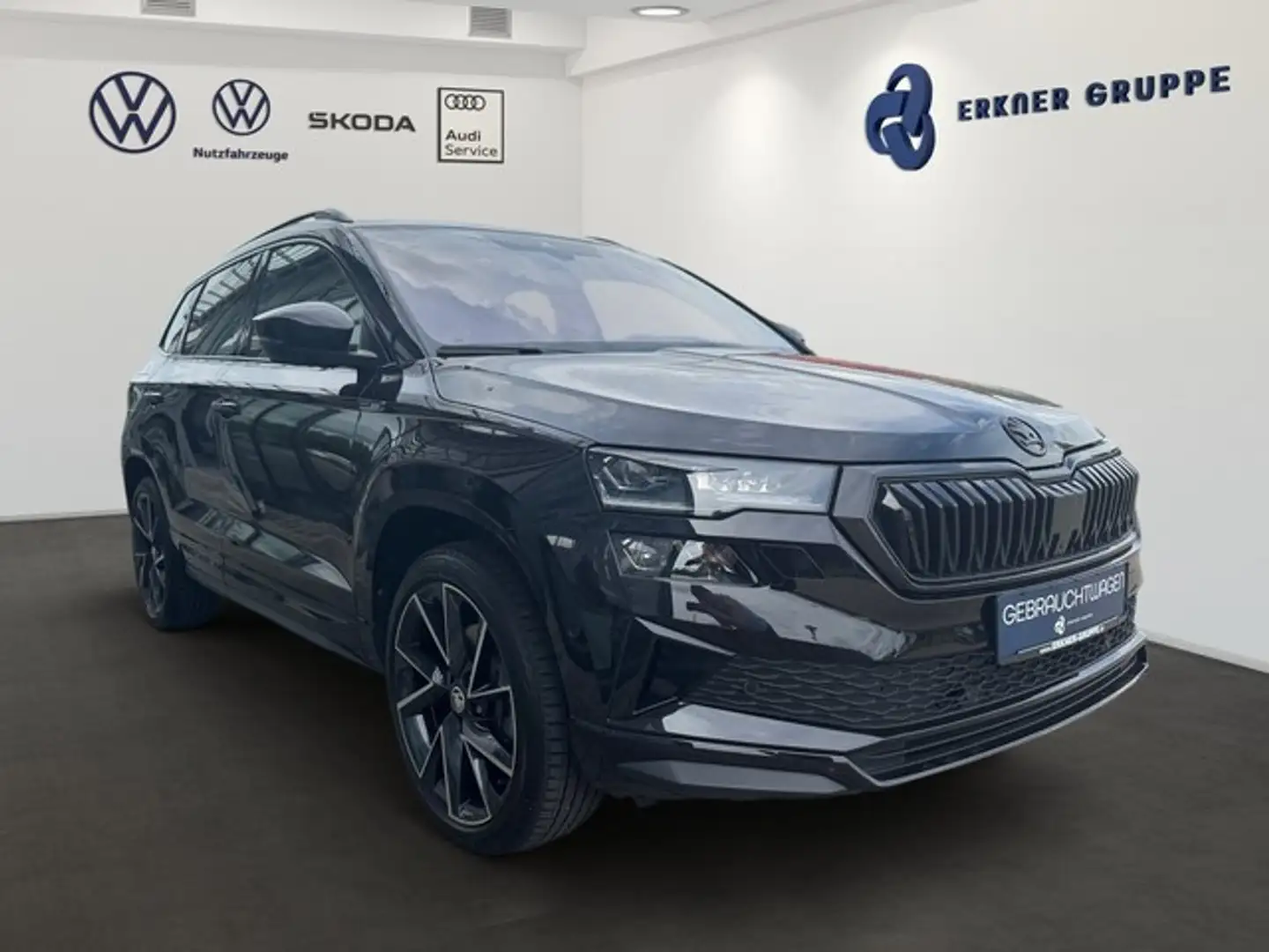Skoda Karoq Sportline 2.0 TDI DSG 4x4 PANO+ACC+AHK+PARKLNK+++ Black - 2