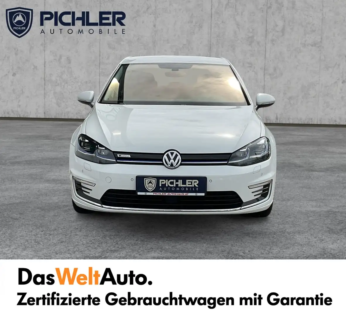 Volkswagen e-Golf VW e-Golf White - 2