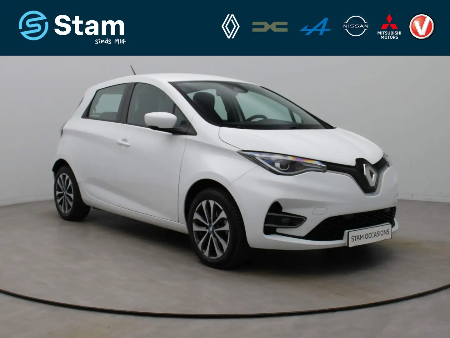 Renault ZOE R135 Zen 52 kWh HUURBATTERIJ Climate | Cruisecontr Wit - 1