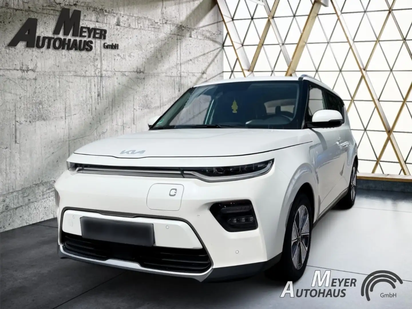 Kia Soul 64-kWh-Batterie Spirit +LED+Parksensoren+Rückfahrk Bianco - 1