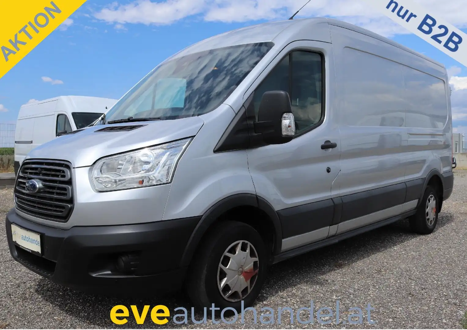 Ford Transit L3H2 Kasten /€ 14.990,-netto/ 2,0 NAVI TEL TEMP Silber - 1