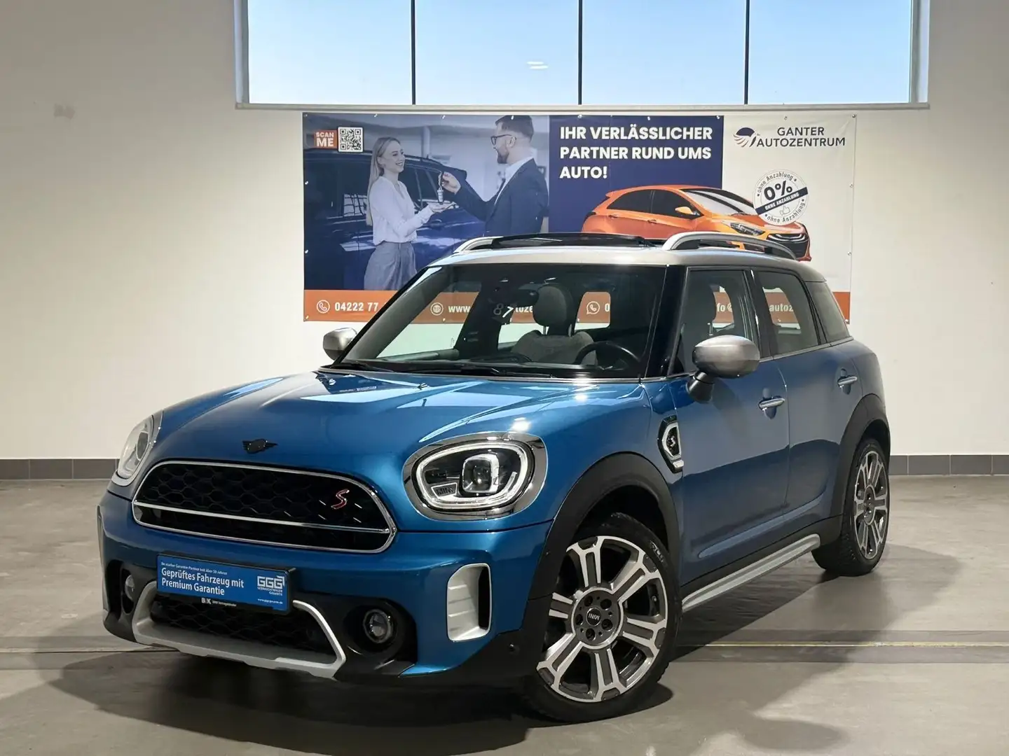 MINI Cooper S Countryman All4 PANO+HUD+NAVI Blau - 1