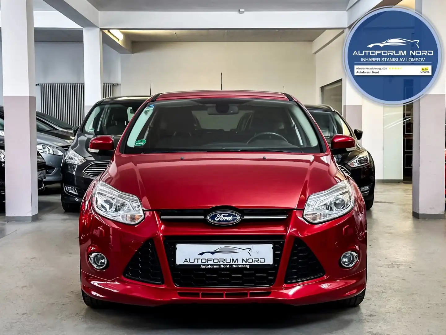 Ford Focus Lim. Titanium ST *NEU ZAHNRIEMEN+SERVICE* Rot - 2