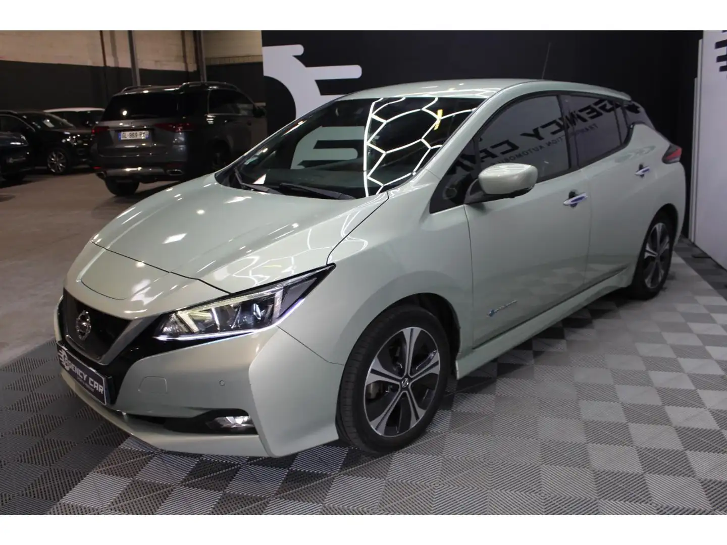 Nissan Leaf Leaf 40  II 2018 BERLINE 2.Zéro PHASE 1 Gris - 2