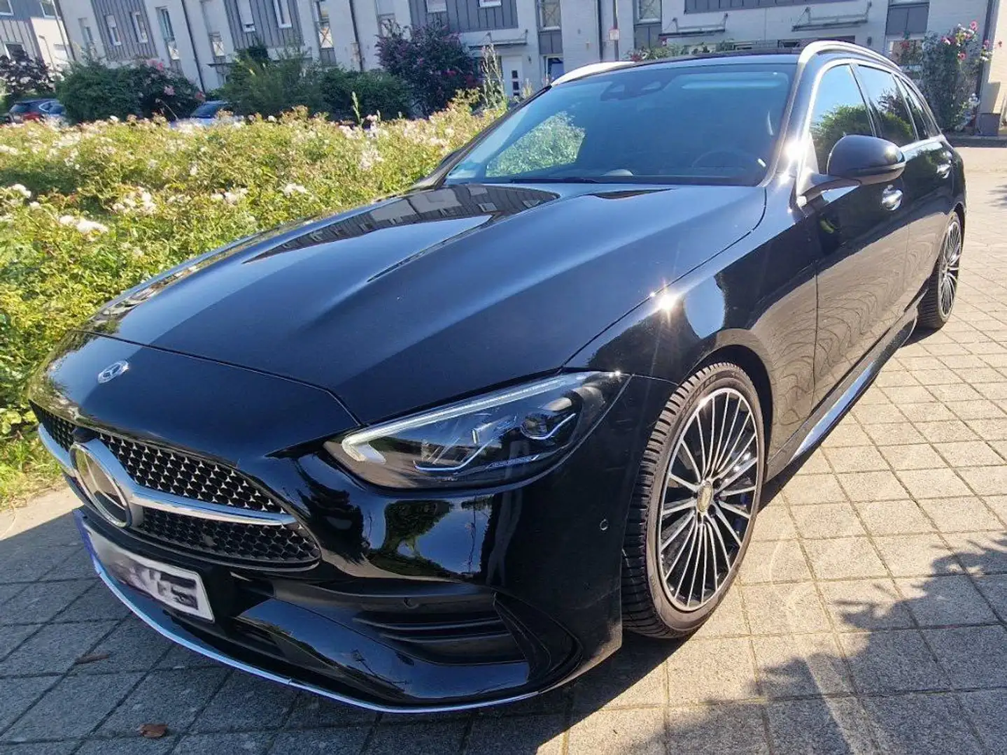 Mercedes-Benz C 200 C-Klasse T-Modell T 9G-TRONIC AMG Line Schwarz - 1