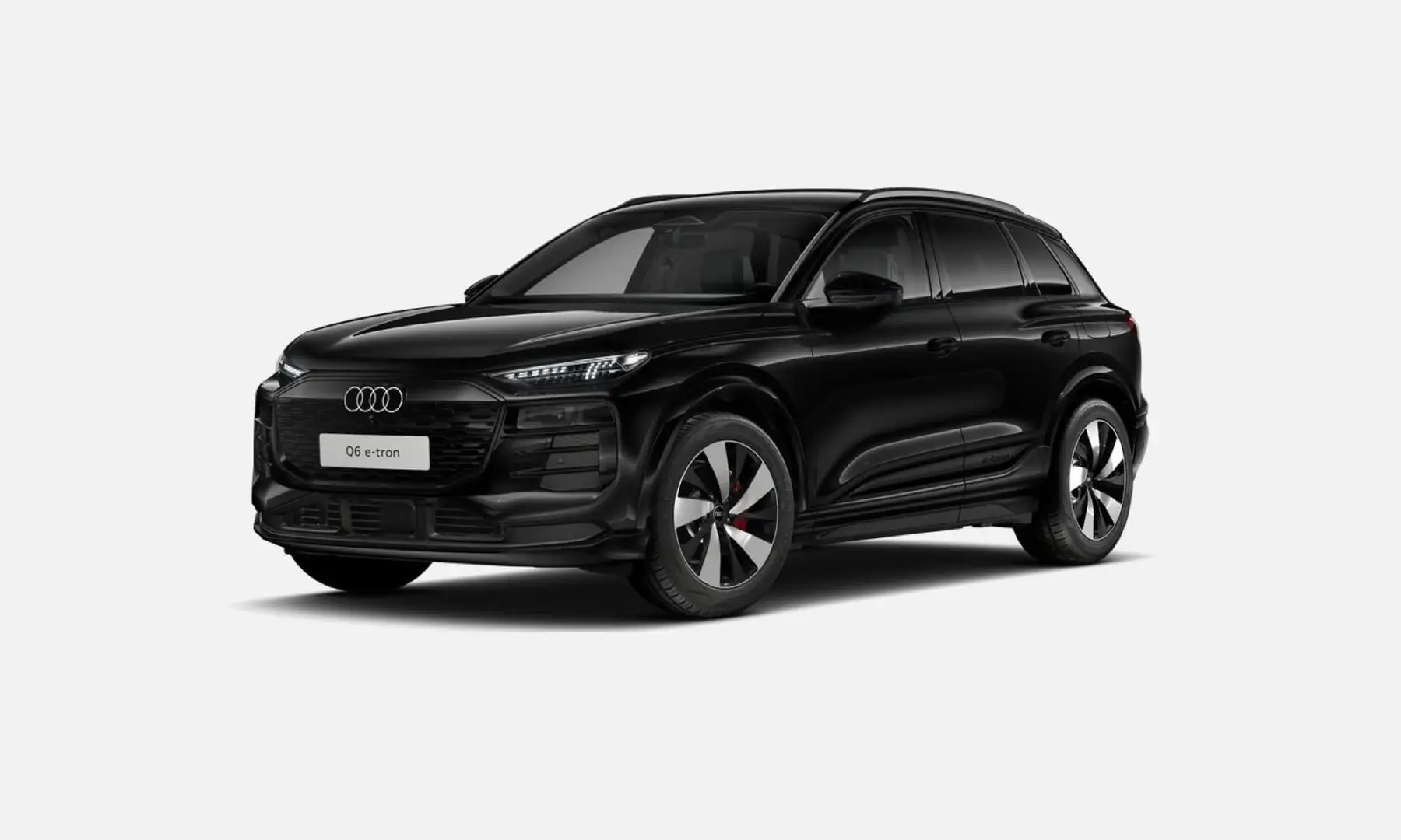 Audi Q6 e-tron QUATTRO+WINTERRÄDER+AHK+LUFTFAHRWERK+ Negro - 2